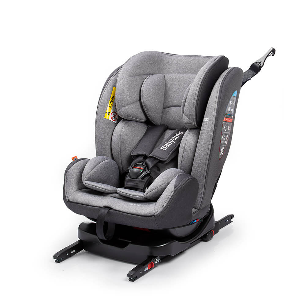 Cadeira Auto Grupo 2/3 Isofix Mate Fix Cinza - 1 un - Baby Auto