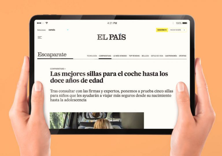 Lee más sobre el artículo Babyauto en el Top5 de las mejores sillas de coche hasta los 12 años, según el diario «El País»
